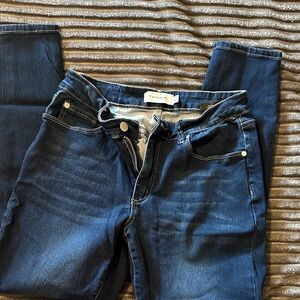 Tahari Dark Blue Skinny Jeans